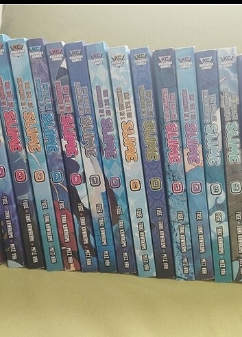 Slime manga 1-20 İngilizce manga