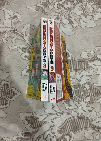 Sakamoto days 8,9 (İngilizce manga) 