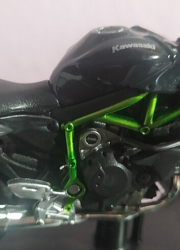  Kawasaki ninja h2r mini figür motor 