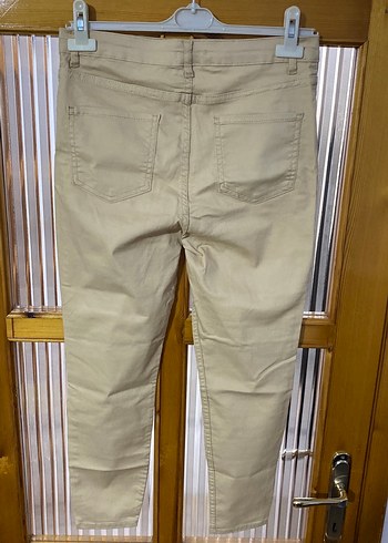 Kadın Bej Normal Boy Pantolon - Görsel 2