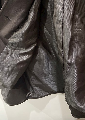 Acı kahve  Camel Detaylı Kadın Kaban - Görsel 5