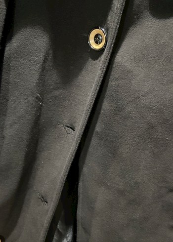 Acı kahve  Camel Detaylı Kadın Kaban - Görsel 4