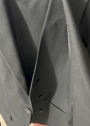 Süvari Erkek Siyah Modern Slim Fit Takım Elbise