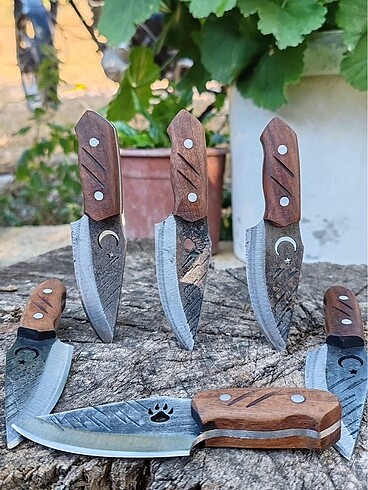 5160 Makas Çeliği Kolye Bıçak