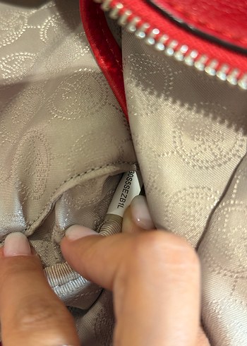 Michael Kors Orijinal Michael Kors Rhea Kırmızı Sırt Çantası