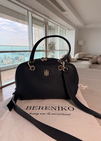 Orijinal Tommy Hilfiger Çanta Lacivert