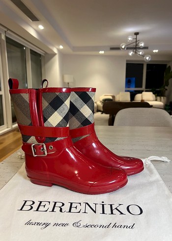 Orijinal Burberry Yağmur Botu