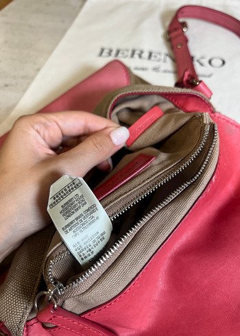  Beden pembe Renk Orijinal Burberry Henham Çanta