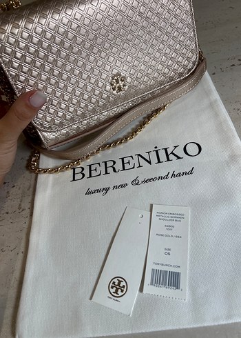  Beden Orijinal Tory Burch Marion Rose Gold