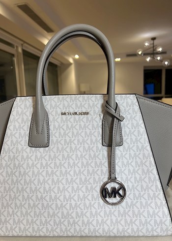  Beden Orijinal Michael Kors Avril Gri Çanta