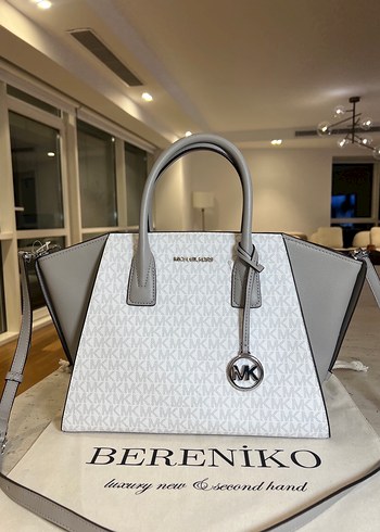 Orijinal Michael Kors Avril Gri Çanta