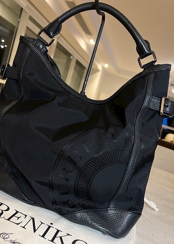 Burberry Orijinal Burberry Kol Çantası Siyah