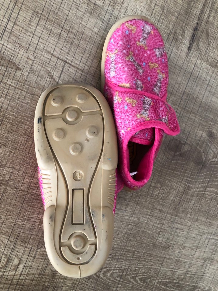 Kız Çocuk Pembe panduf - Görsel 4