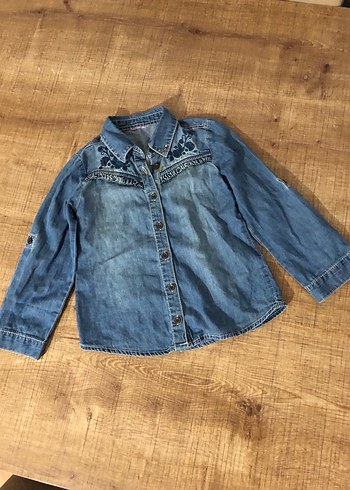 Kız çocuk gömlek - Görsel 4