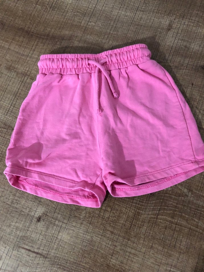 Kız Çocuk Bağcıklı ve Düğmeli Şort - Görsel 2