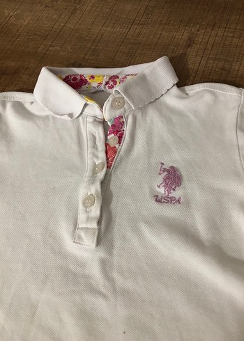 Beyaz Düğmeli Kız Çocuk Denim Şort. İkili takım - Görsel 2