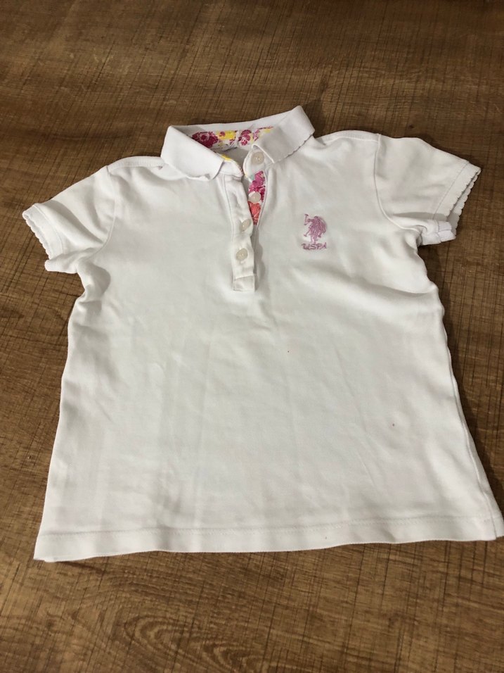 Beyaz Düğmeli Kız Çocuk Denim Şort. İkili takım - Görsel 5