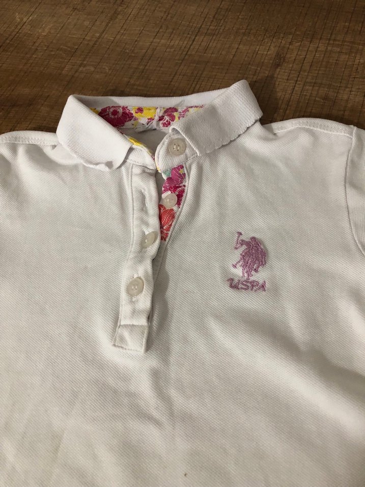 Beyaz Düğmeli Kız Çocuk Denim Şort. İkili takım - Görsel 2