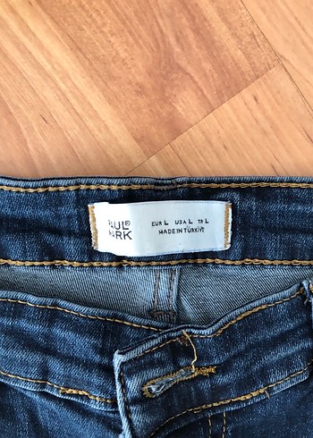 Lacivert Kadın Denim Pantolon - Görsel 5