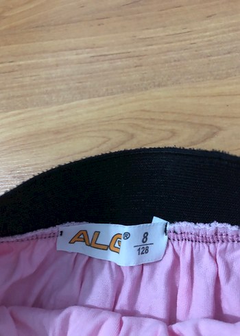 Puantiyeli Pileli Pembe Kız Eteği - Görsel 3