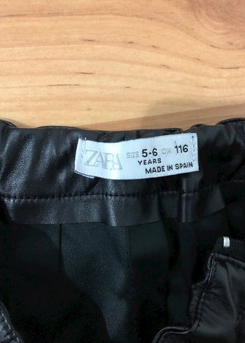 Siyah Deri Pileli Mini Etek - Görsel 2