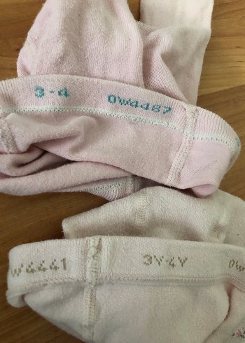 Pamuklu Kız Çocuk Külotlu Çoraplar - Görsel 2