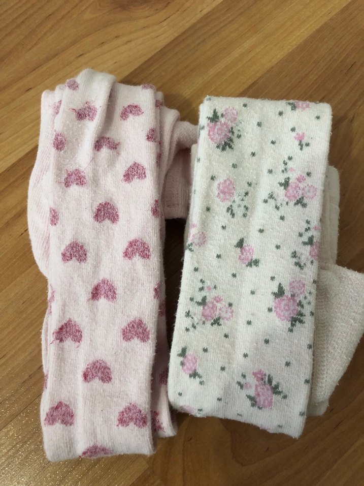 Pamuklu Kız Çocuk Külotlu Çoraplar - Görsel 3