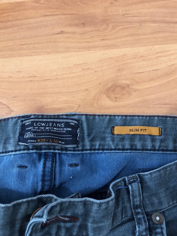 Lcw Erkek Mavi Denim Regular Fit Jean - Görsel 3