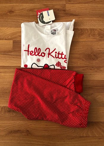 Uzun Kollu Pamuklu Kız Pijama Takımı - Görsel 2