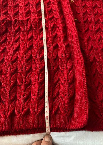 Gri Örgü Kadın Süveter - Görsel 5