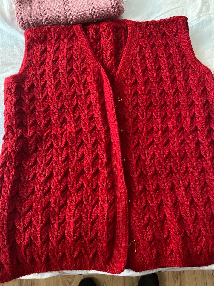 Gri Örgü Kadın Süveter - Görsel 4