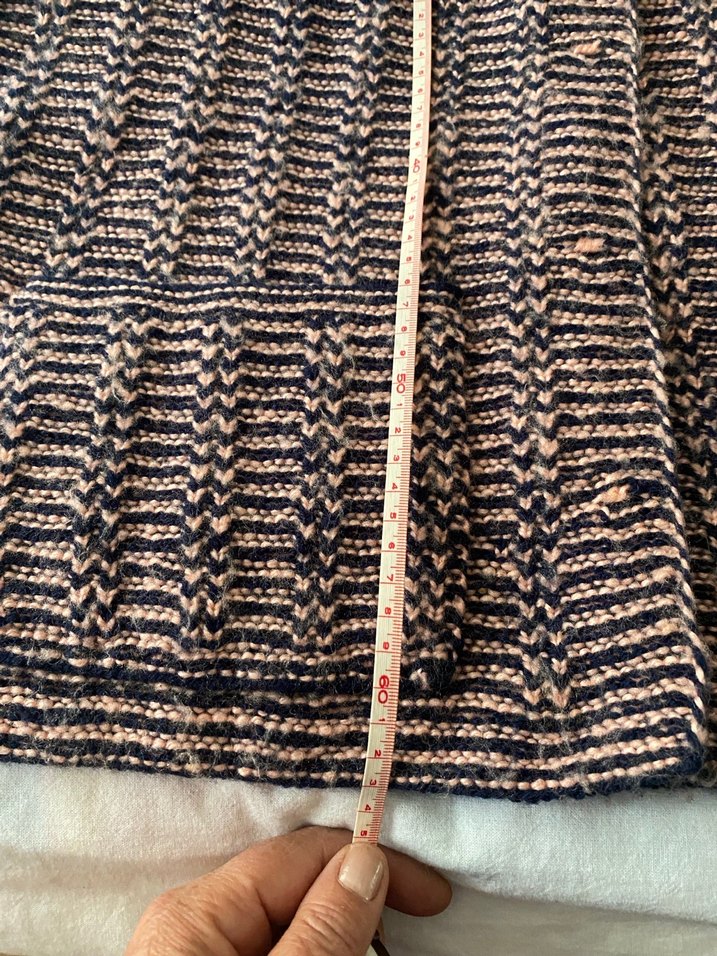 Kahverengi V Yaka Örgü Kadın Yelek - Görsel 3