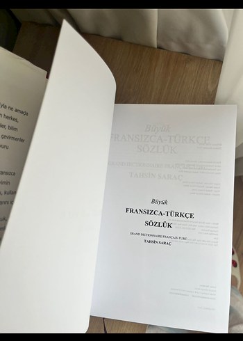 Tahsin Saraç Büyük Fransızca-Türkçe Sözlük - Görsel 2