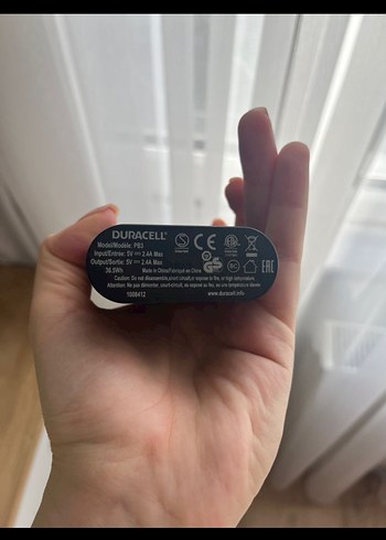 Bej Renkli Taşınabilir Power Bank - Görsel 2