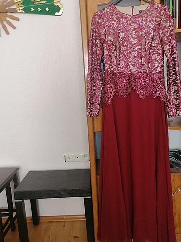 Bordo abiye