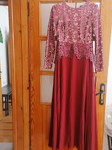 Diğer Bordo abiye