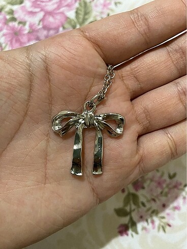 Beden çeşitli Renk kurdele coquette kolye ve küpe takım gümüş silver