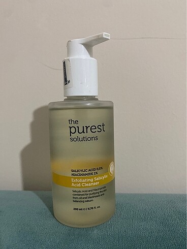 The purest solutions yüz yıkama jeli