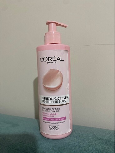 Loreal Paris temizleme sütü