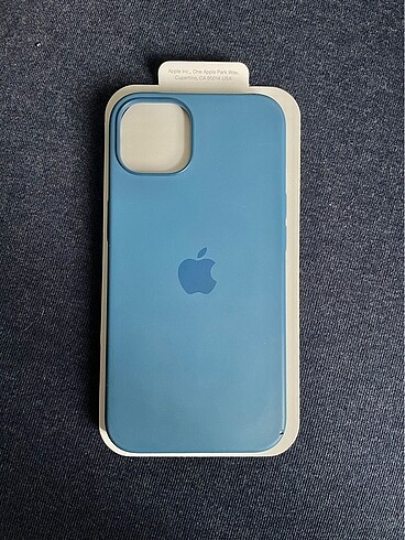 İphone 13 Lansman Kılıf Mavi Magsafe