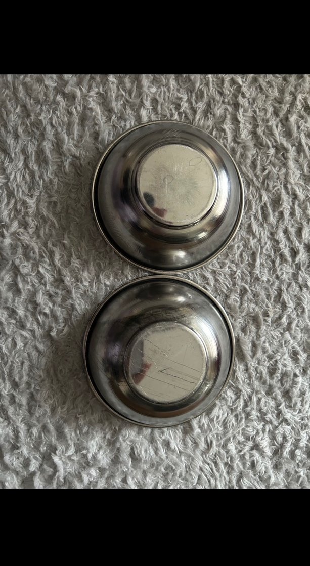 Metal Kedi Yemek Kabı - Görsel 2