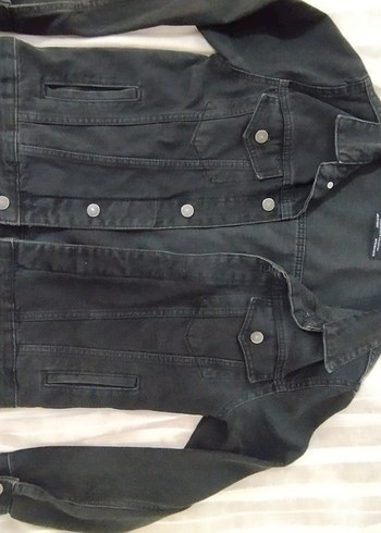 Dilvin Antrasit Kadın Kot Ceket - Görsel 2