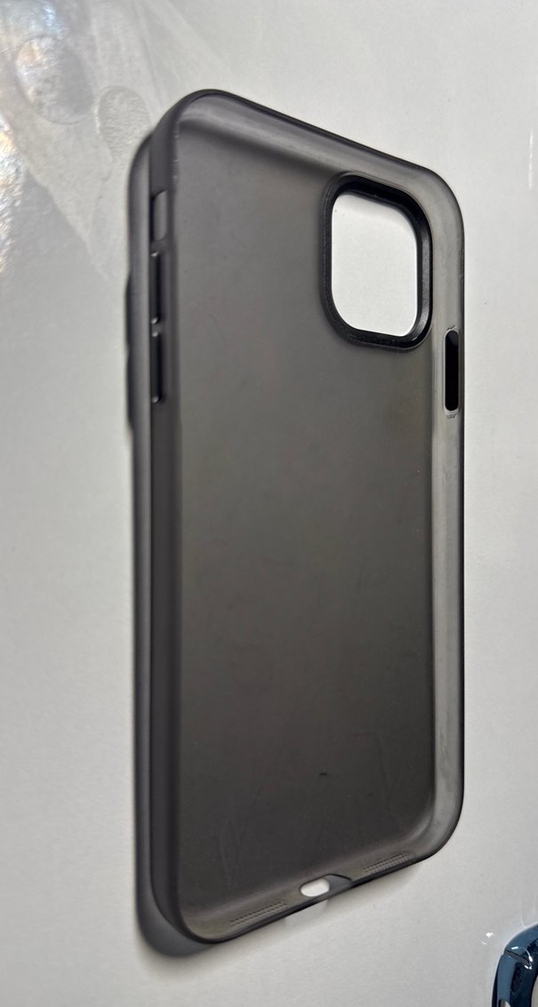 Şeffaf Siyah Gotik Telefon Kılıfı - Görsel 2