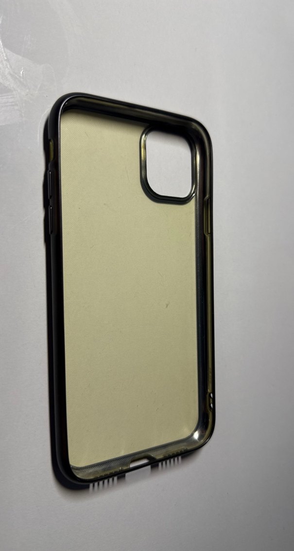 Şeffaf Siyah Telefon Kılıfı - Görsel 2