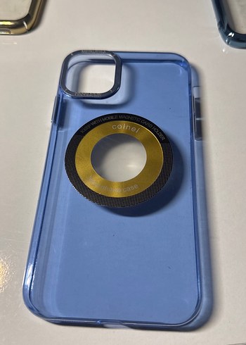 Şeffaf Koyu Mavi Telefon Kapağı - Görsel 2