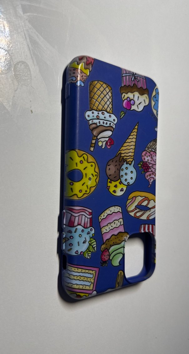 Renkli Pop Kültür Tatlı Desenli Telefon Kapağı - Görsel 2