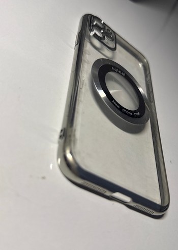 Düğmeli Siyah Gotik Telefon Kılıfı - Görsel 4