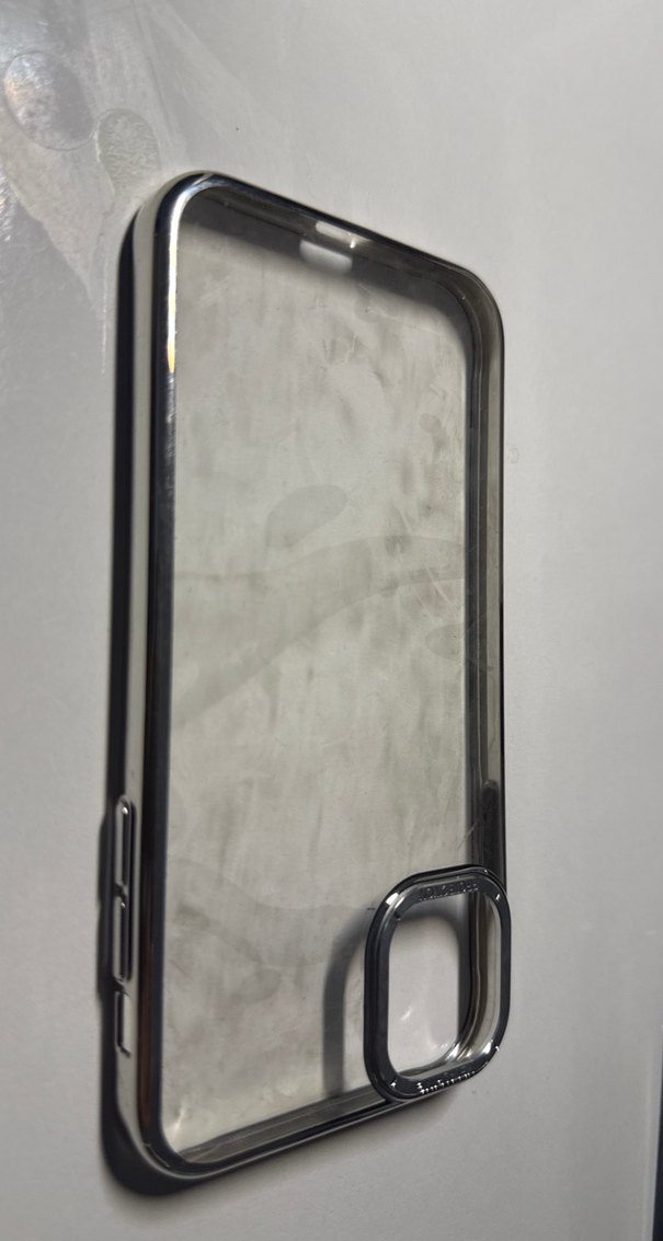 Şeffaf Koyu Mavi Telefon Kılıfı - Görsel 4