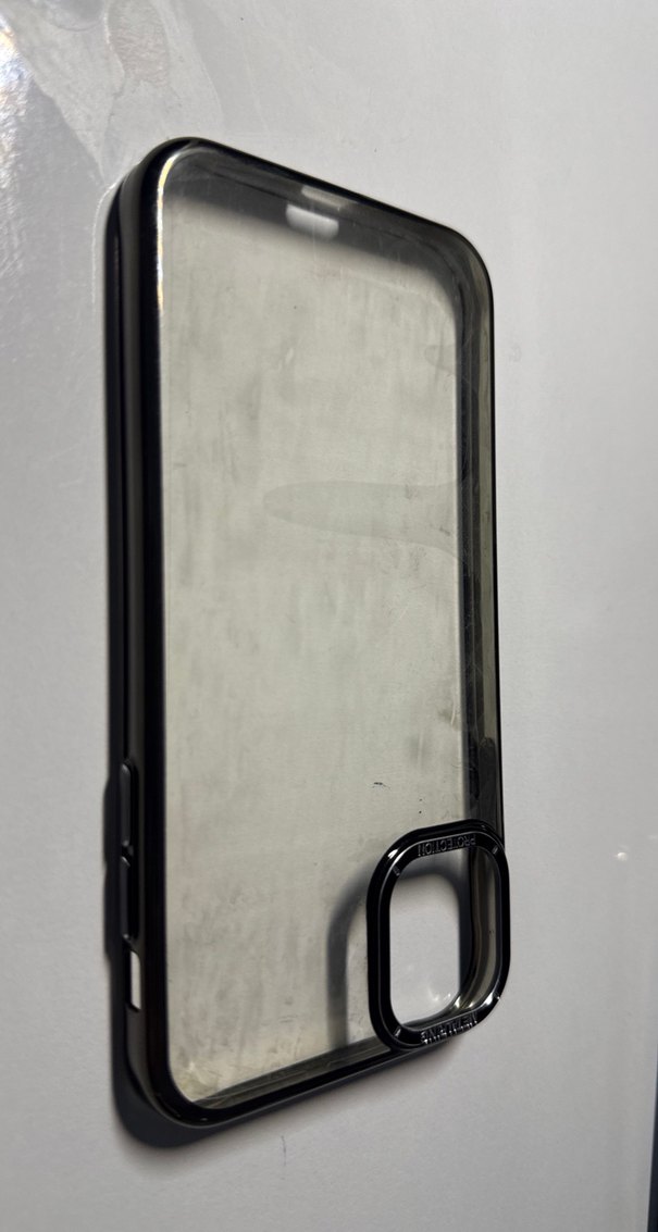 Şeffaf Koyu Mavi Telefon Kılıfı - Görsel 3