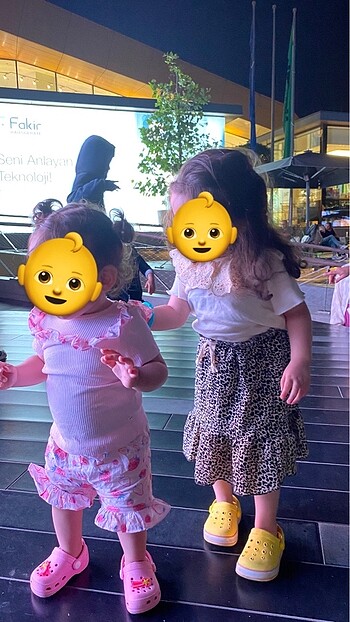 2 Yaş Beden Kız bebek takım